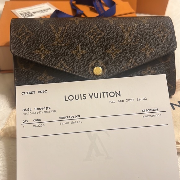 Louis Vuitton Sarah wallet - Picture 2 of 11